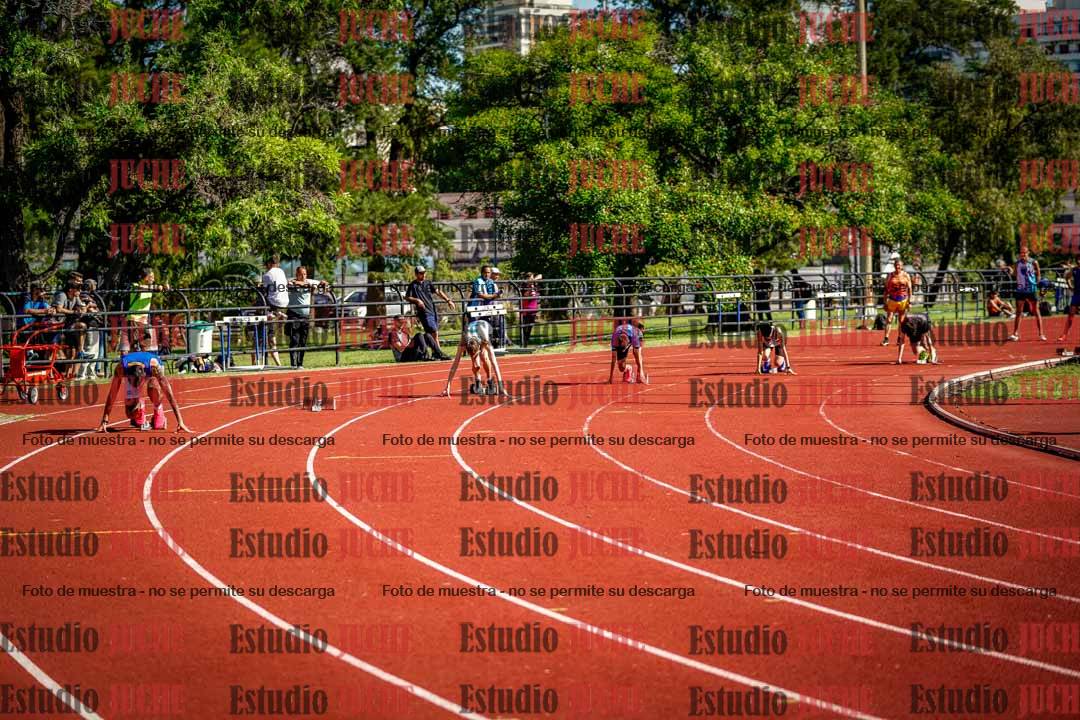 Fotos de los 200 m llanos de varones