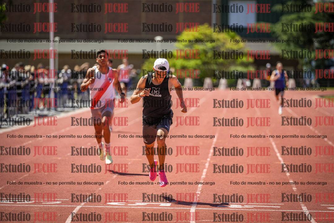 Fotos de los 400 m llanos de varones