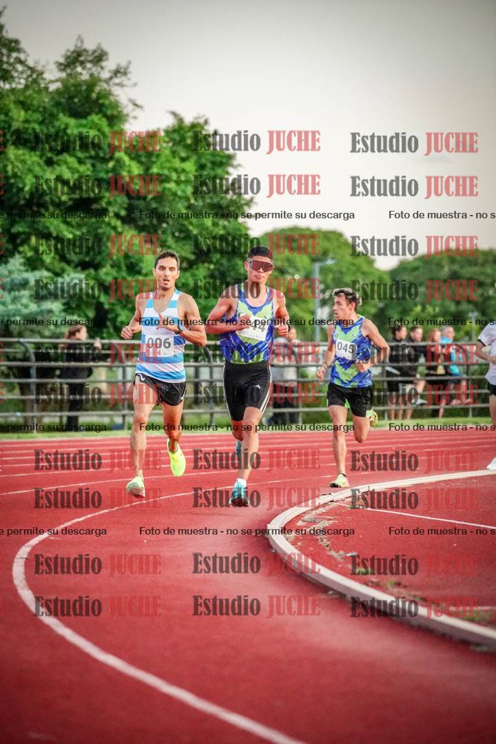 Fotos de los 1500 m llanos de varones