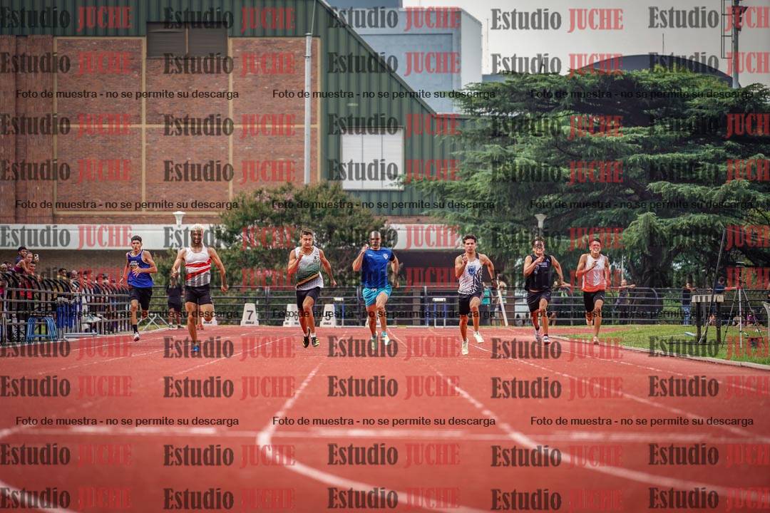 Fotos de los 200 m llanos de varones