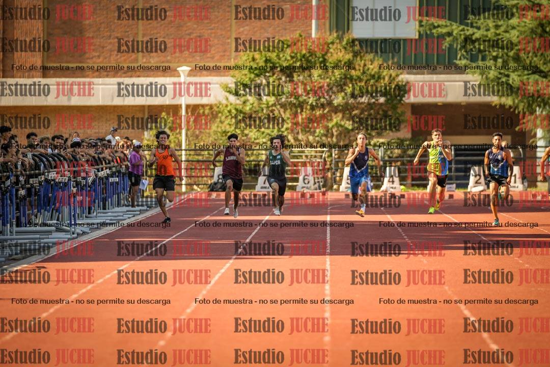 Fotos de los 100 m llanos de varones - FINAL U20
