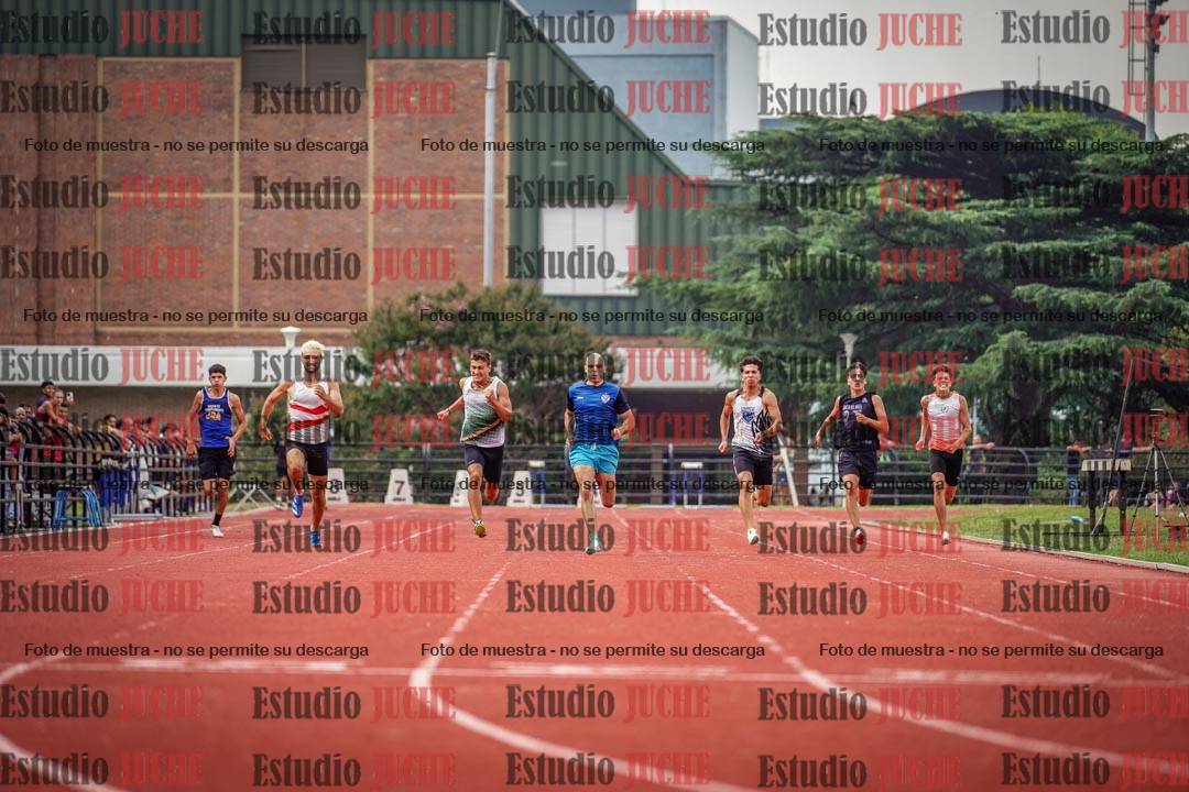 Fotos de los 200 m llanos de varones