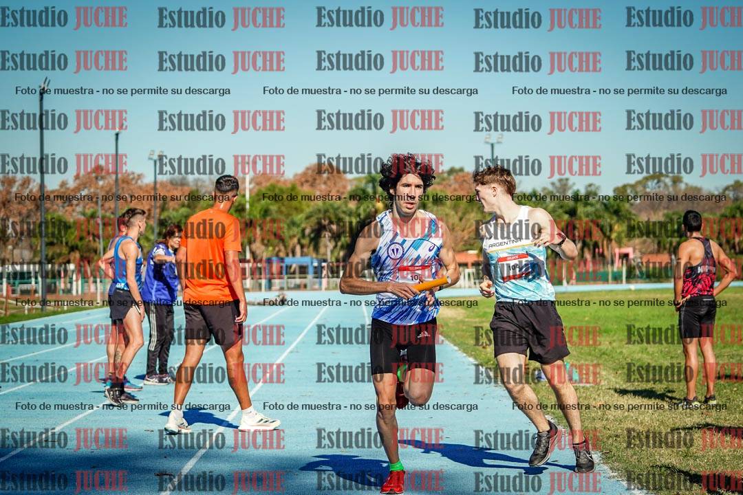 Fotos durante los relevos