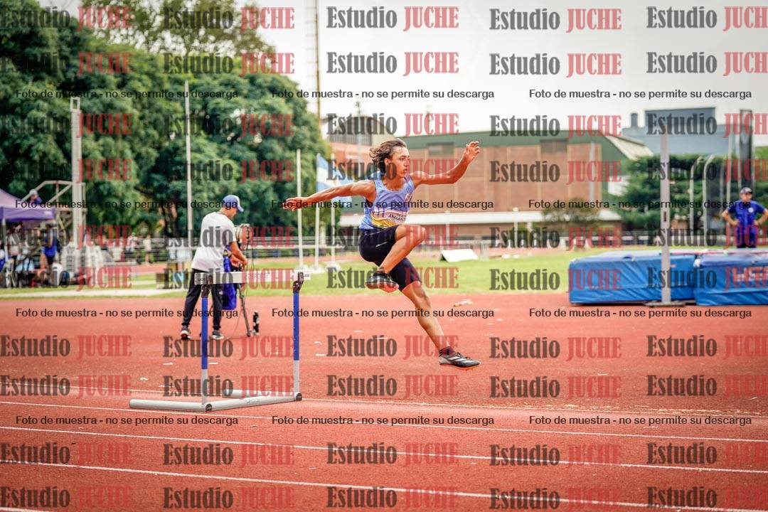 Fotos de los 400 m con vallas de varones