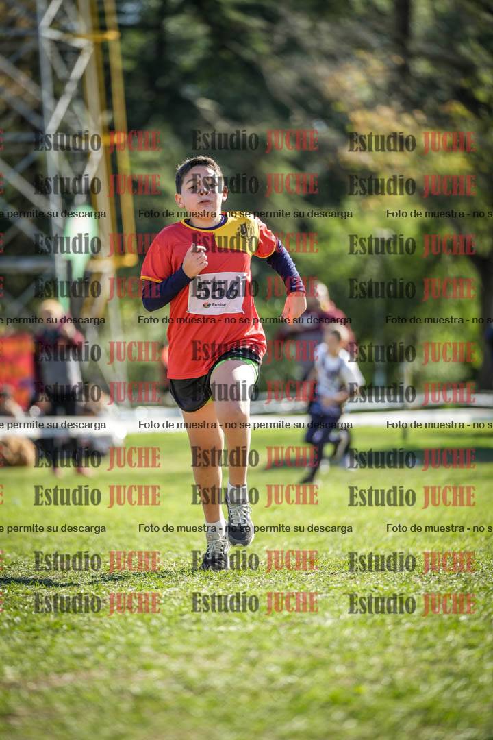 Fotos de la llegada del cross de 1000 m