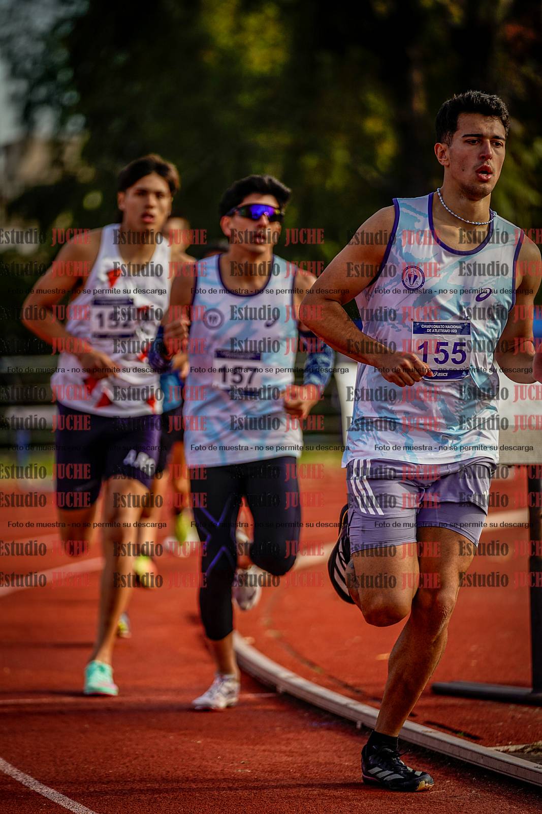 Fotos de los 1500 m llanos de varones - decatlón 10