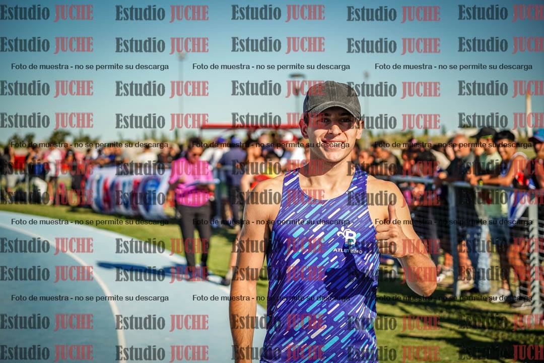 Fotos de los 400 m llanos de varones