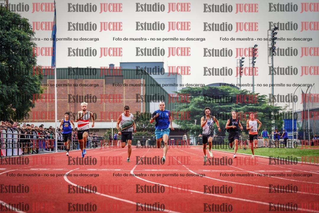 Fotos de los 200 m llanos de varones