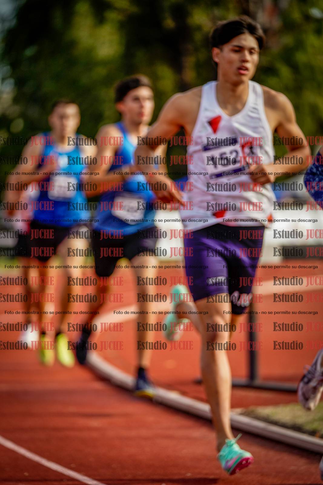 Fotos de los 1500 m llanos de varones - decatlón 10