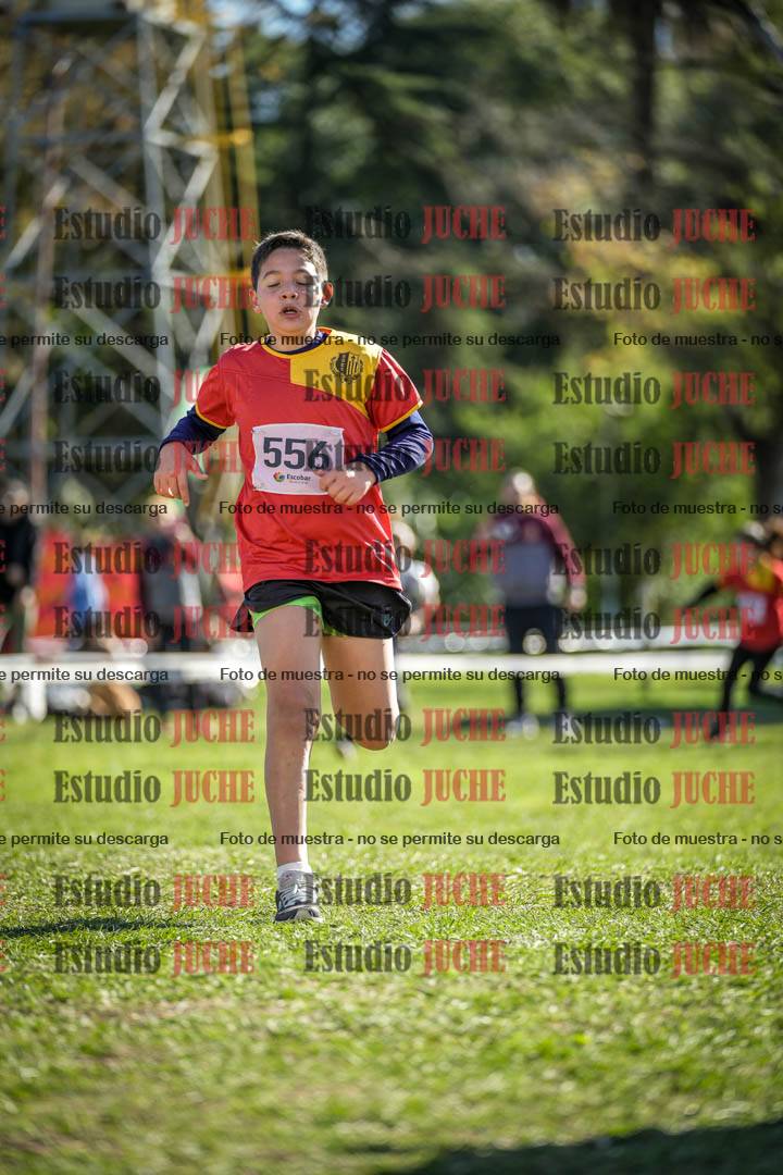 Fotos de la llegada del cross de 1000 m