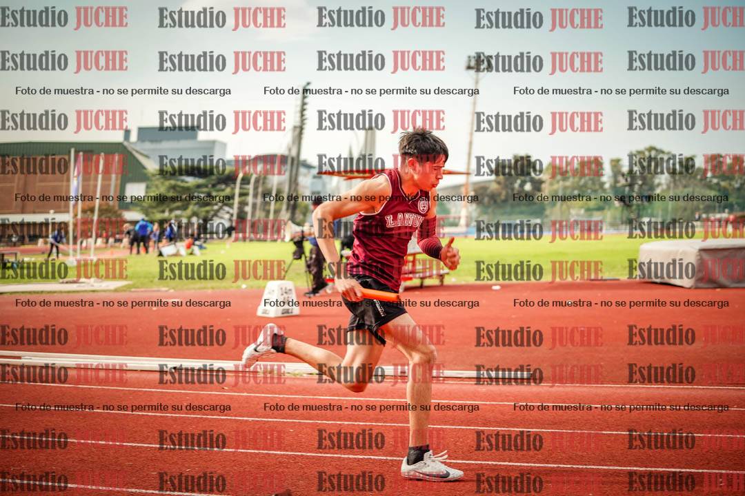 Fotos de las postas 4x400 m llanos de varones