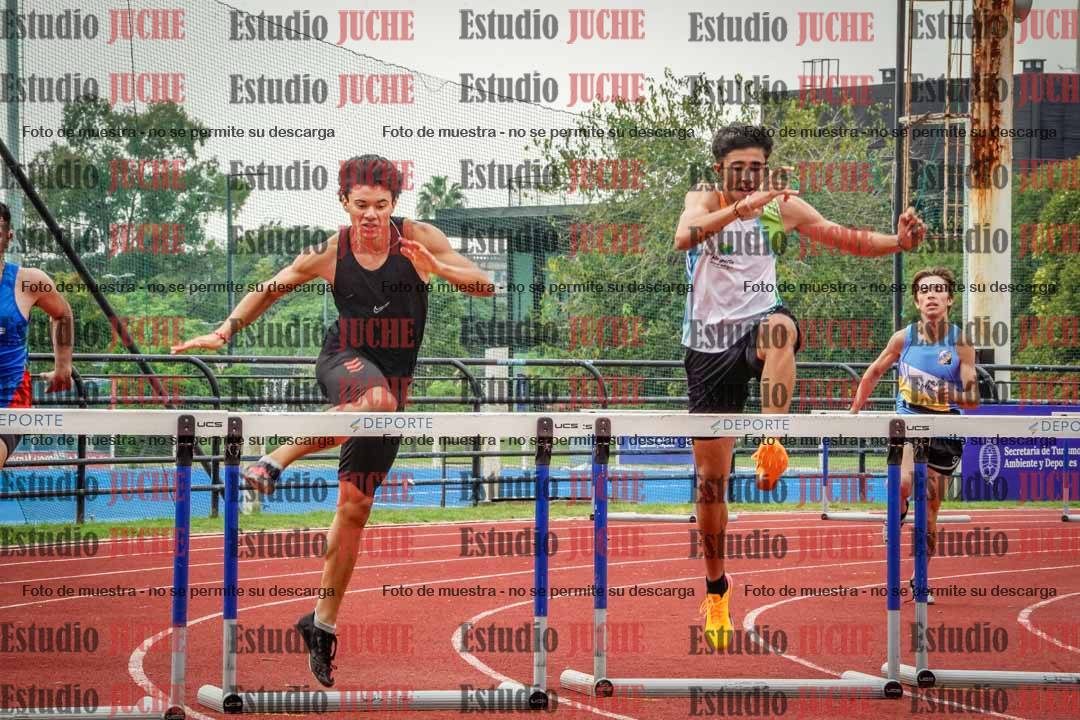 Fotos de los 400 m con vallas de varones