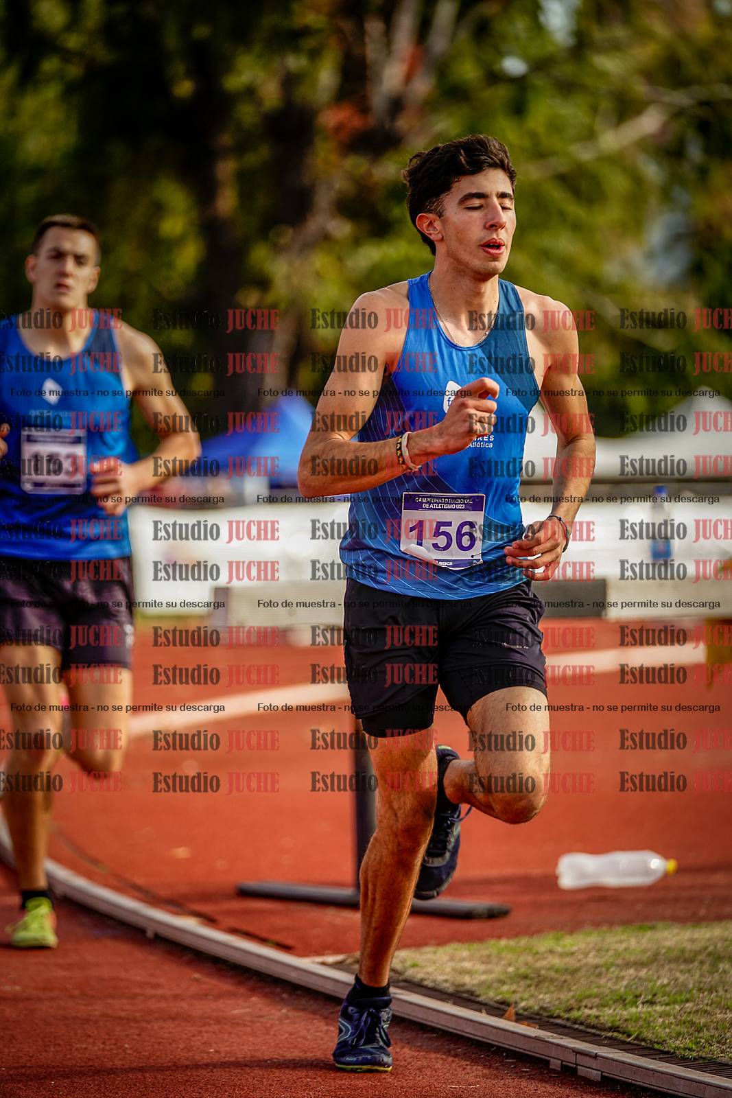 Fotos de los 1500 m llanos de varones - decatlón 10