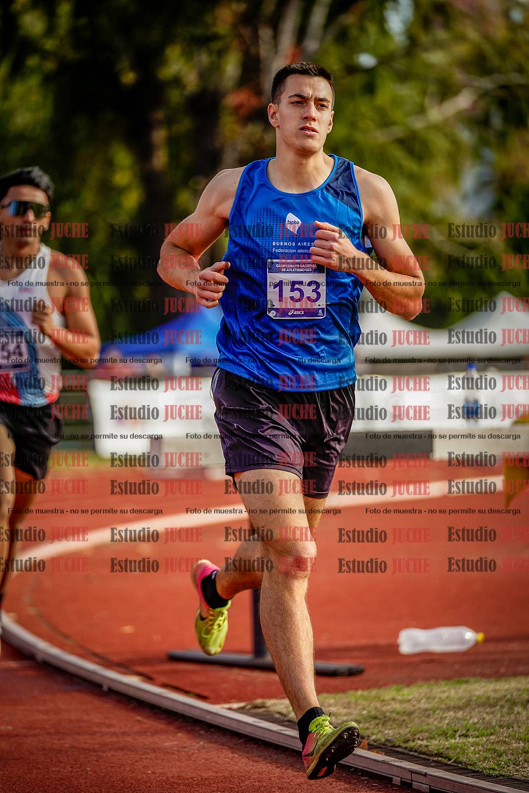 Fotos de los 1500 m llanos de varones - decatlón 10