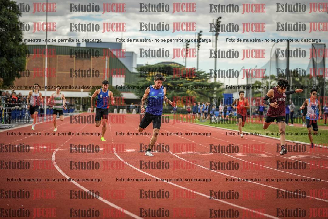 Fotos de los 400 m llanos de varones