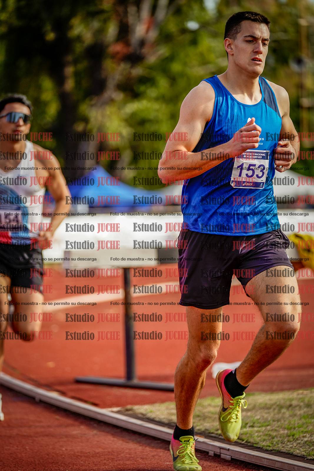 Fotos de los 1500 m llanos de varones - decatlón 10