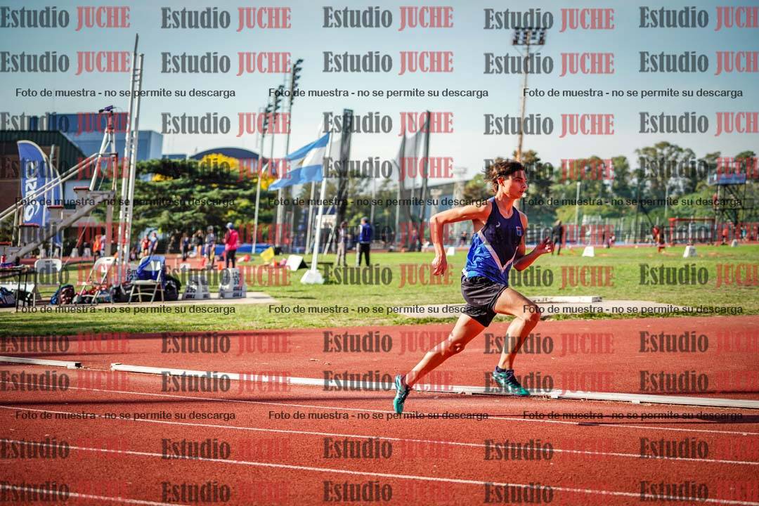 Fotos de los 400 m llanos de varones