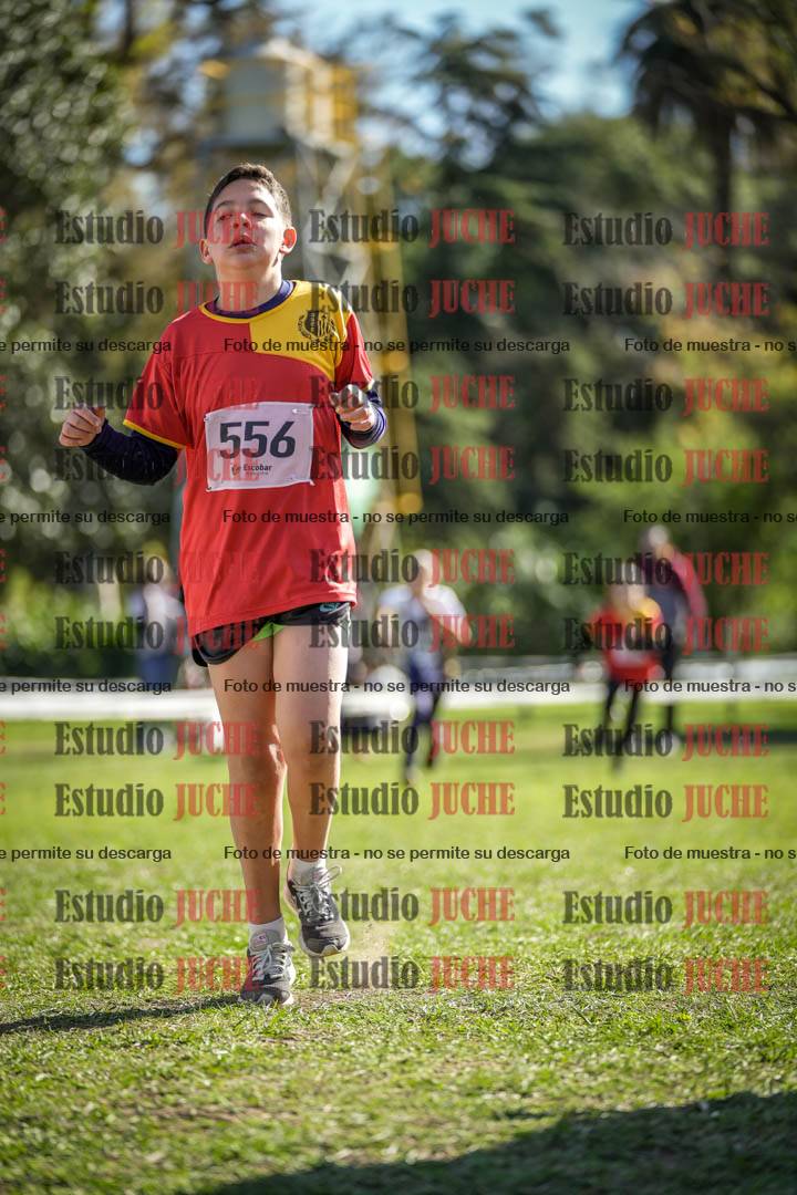 Fotos de la llegada del cross de 1000 m