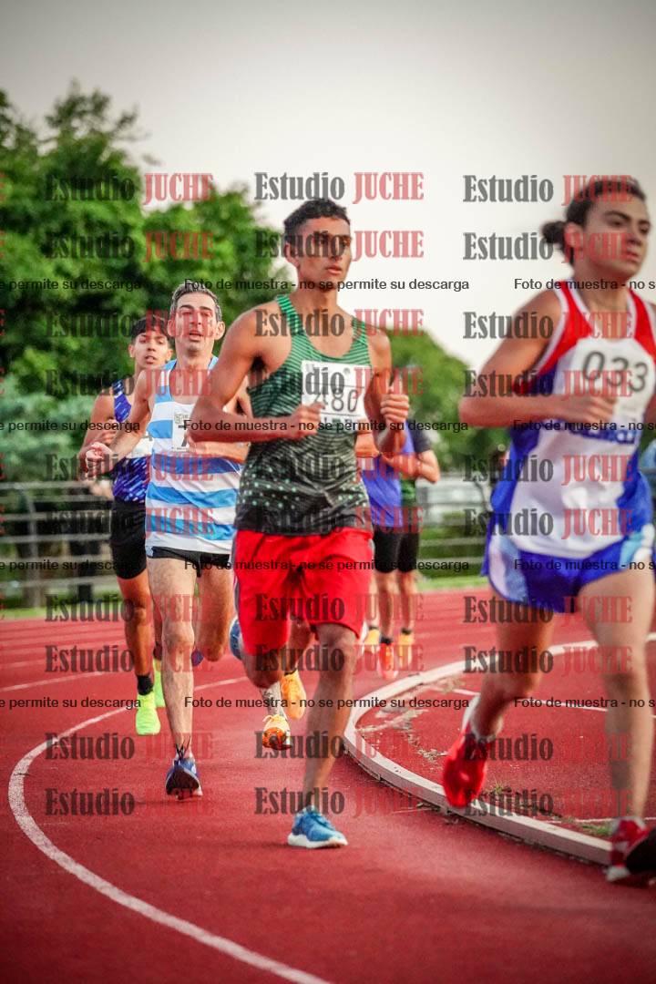 Fotos de los 1500 m llanos de varones