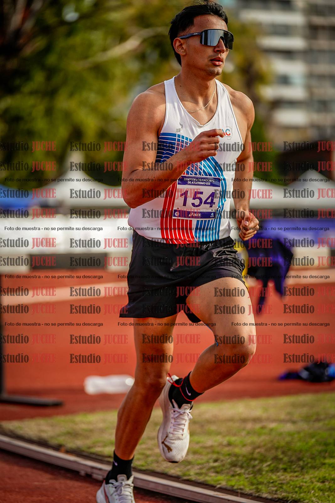 Fotos de los 1500 m llanos de varones - decatlón 10