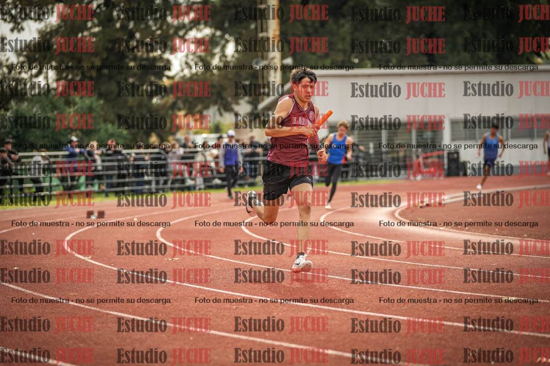 Fotos de las postas 4x400 m llanos de varones