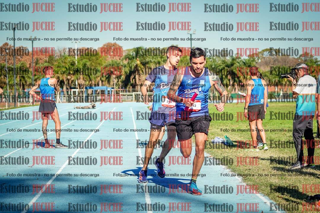 Fotos durante los relevos