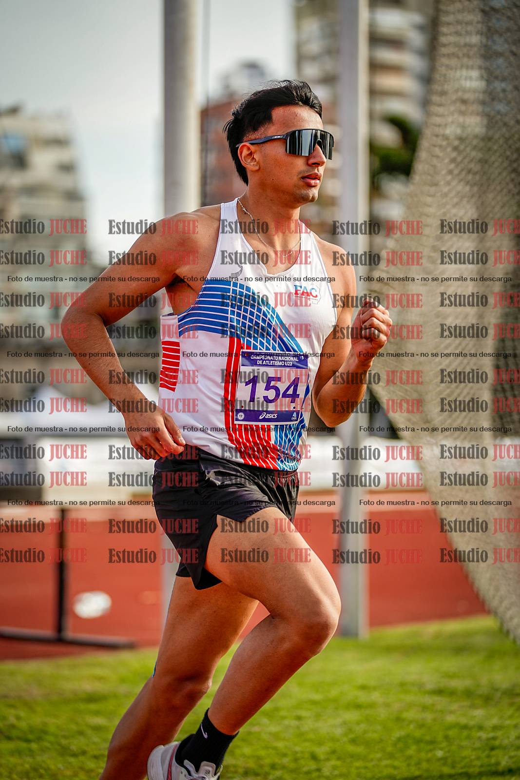 Fotos de los 1500 m llanos de varones - decatlón 10