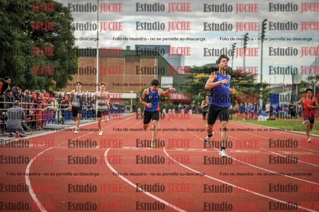 Fotos de los 400 m llanos de varones