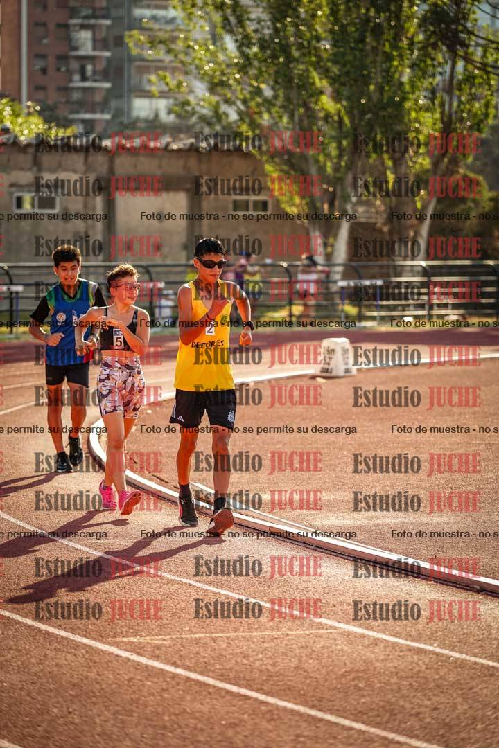 Fotos de los 3000 m de marcha de mujeres y varones