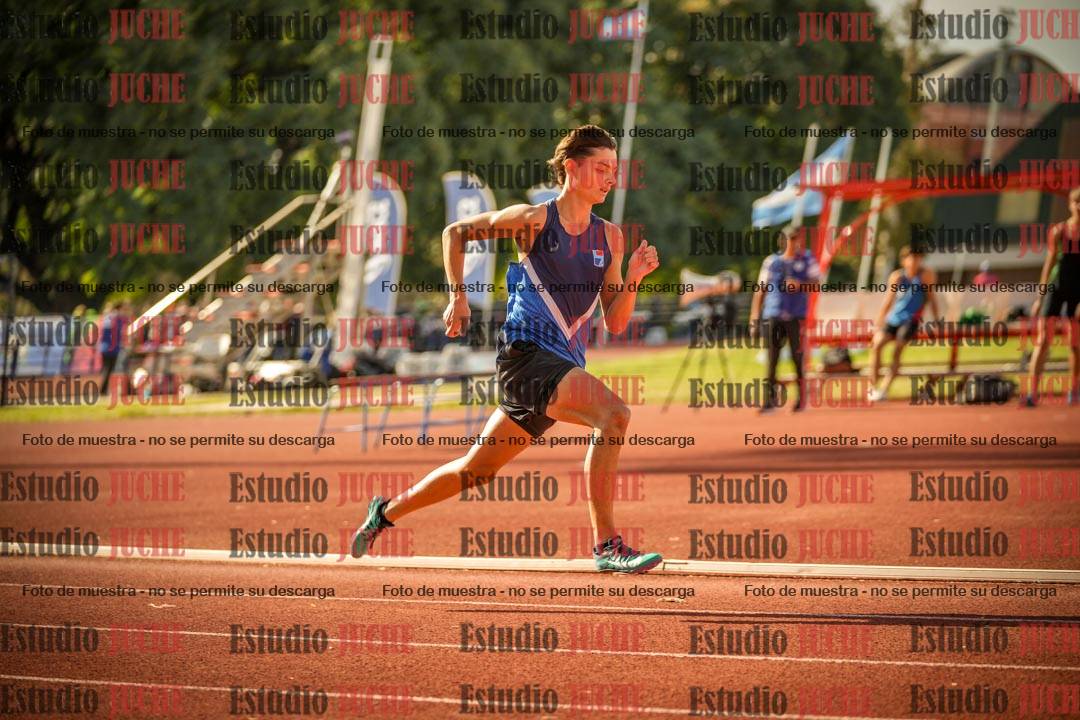 Fotos de los 400 m llanos de varones