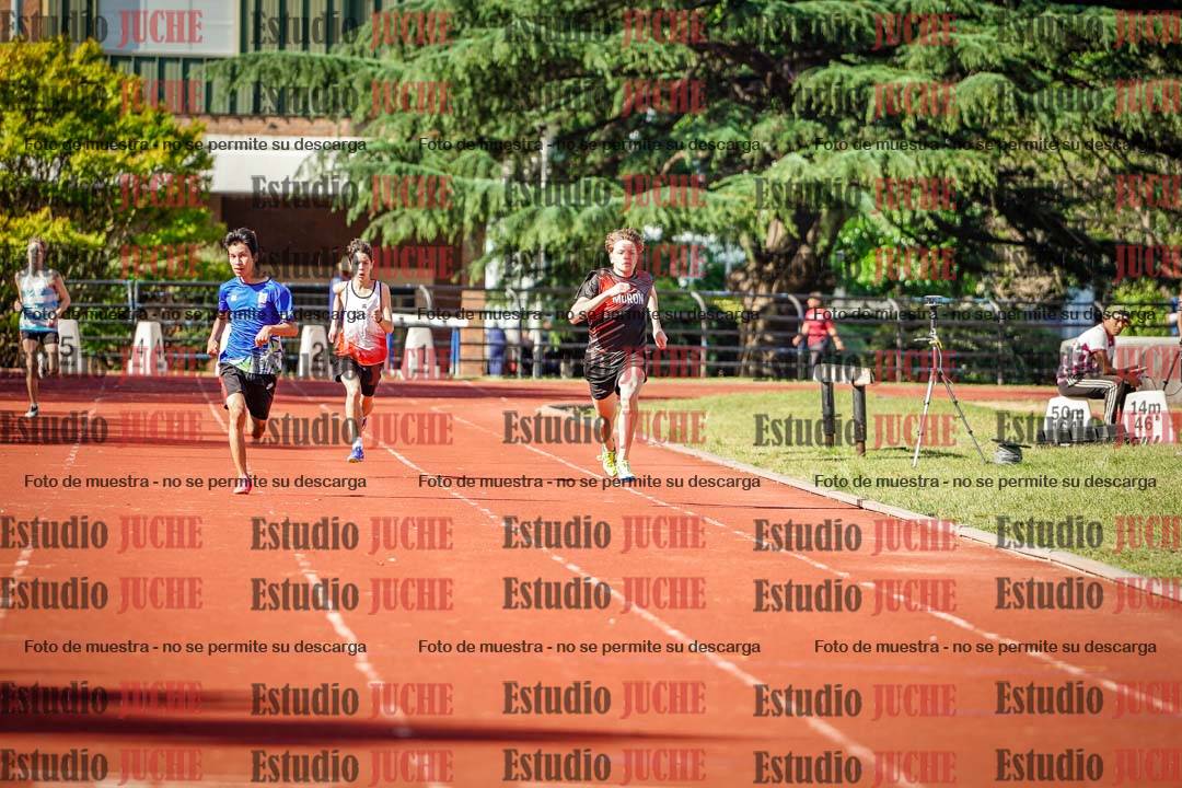 Fotos de los 200 m llanos de varones