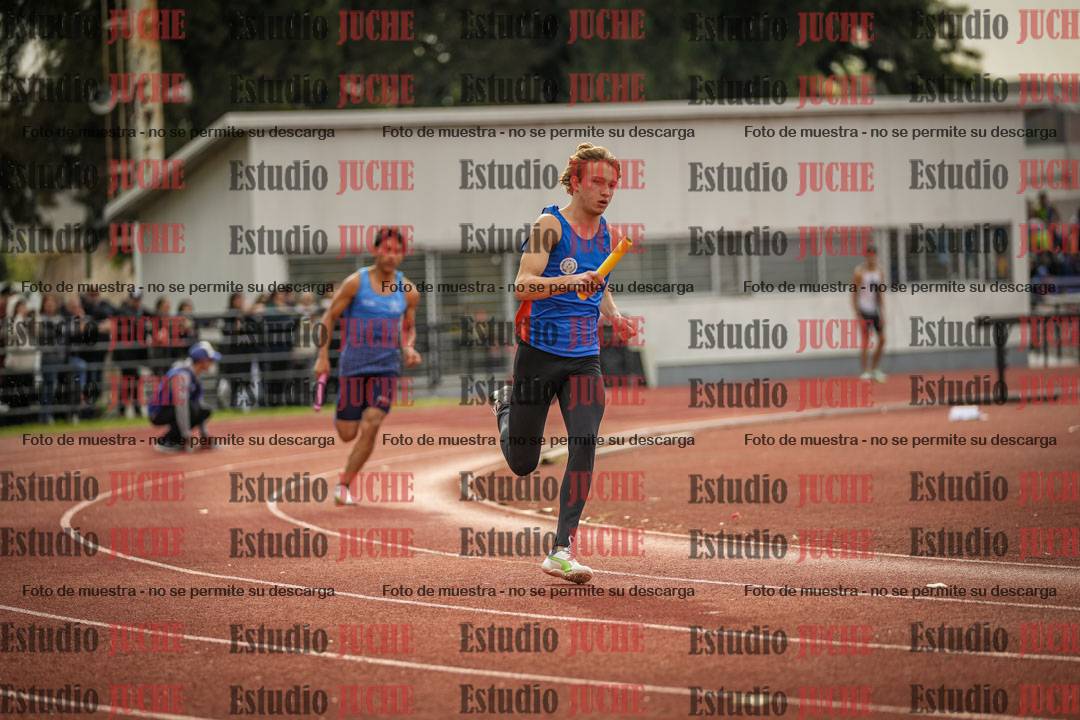 Fotos de las postas 4x400 m llanos de varones
