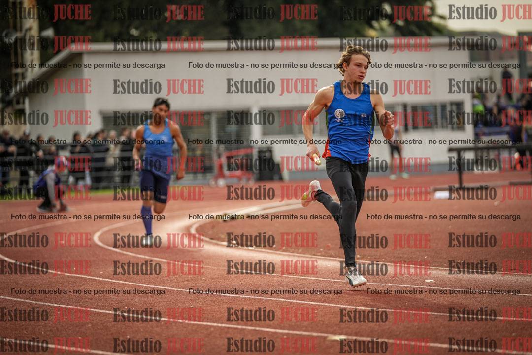 Fotos de las postas 4x400 m llanos de varones