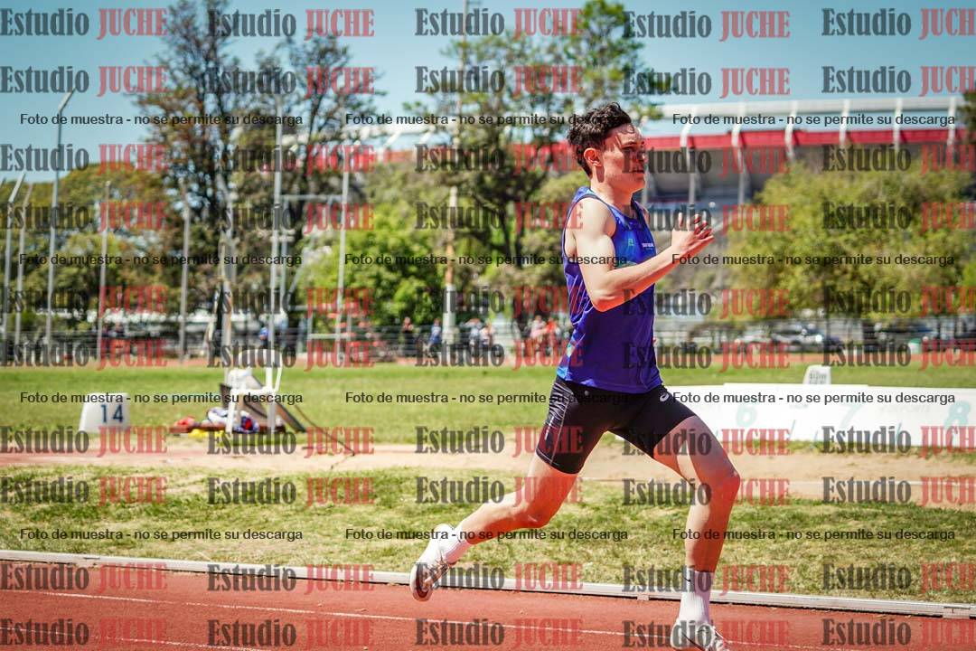 Fotos de los 400 m llanos de varones