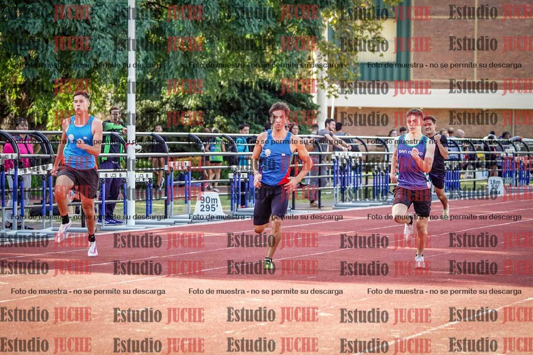 Fotos de los 400 m llanos de varones