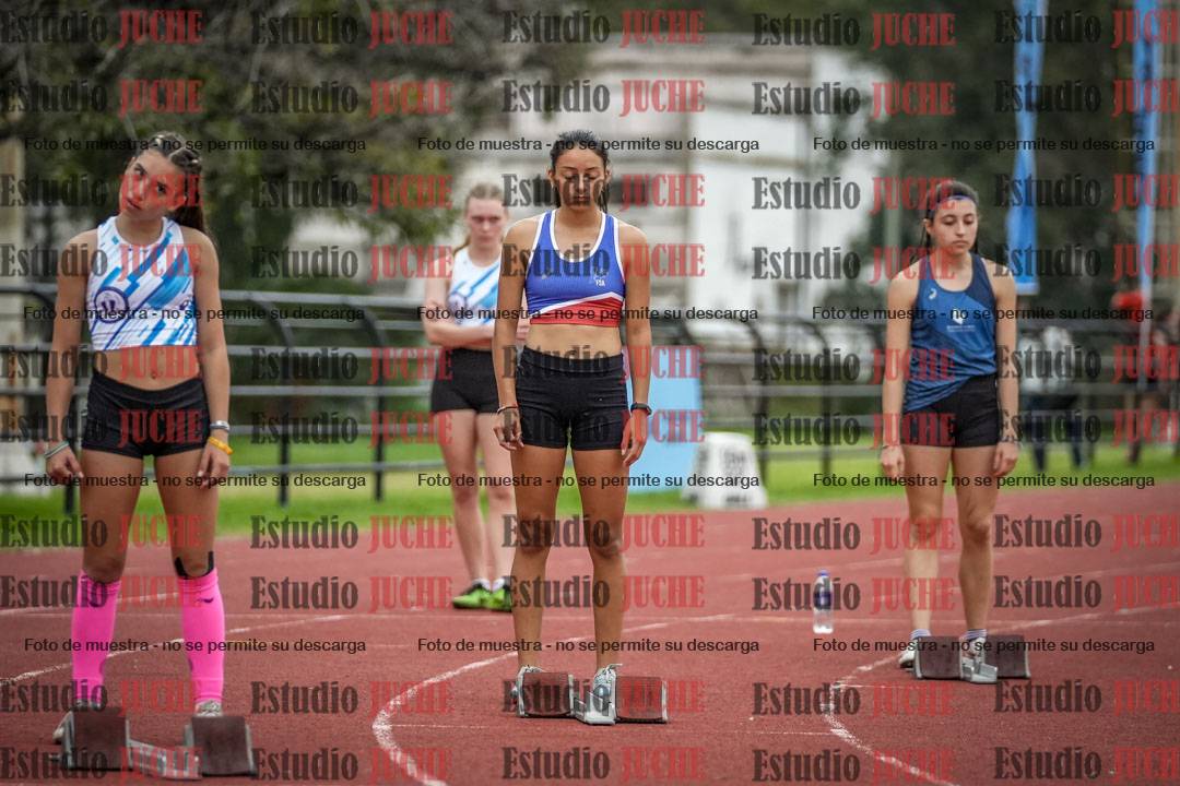 Fotos de los 200 m llanos de mujeres - heptatlón 4