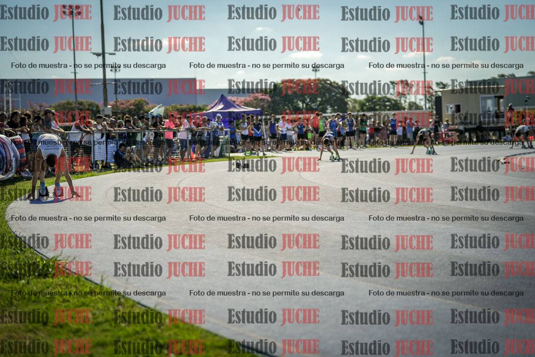 Fotos de los 400 m llanos de varones