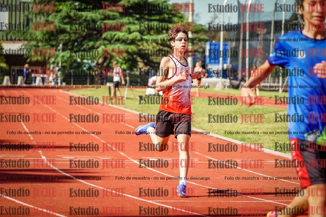 Fotos de los 200 m llanos de varones