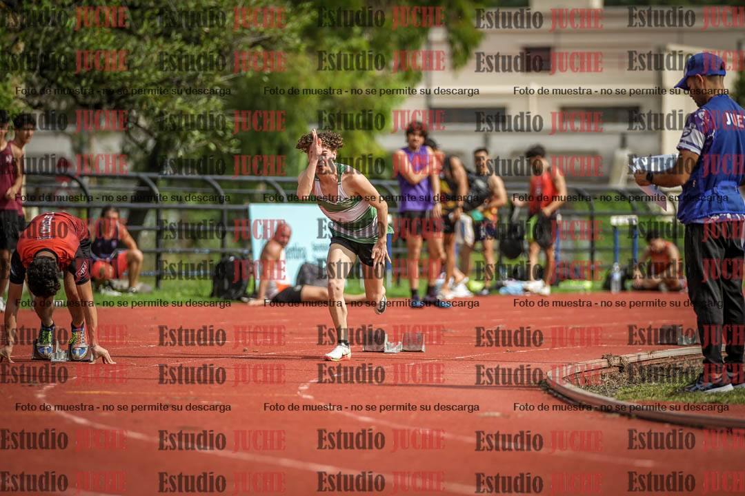 Fotos de los 200 m llanos de varones