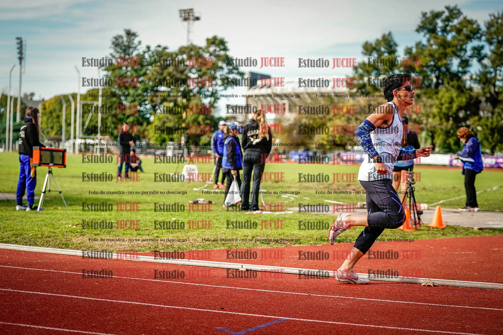 Fotos de los 1500 m llanos de varones - decatlón 10