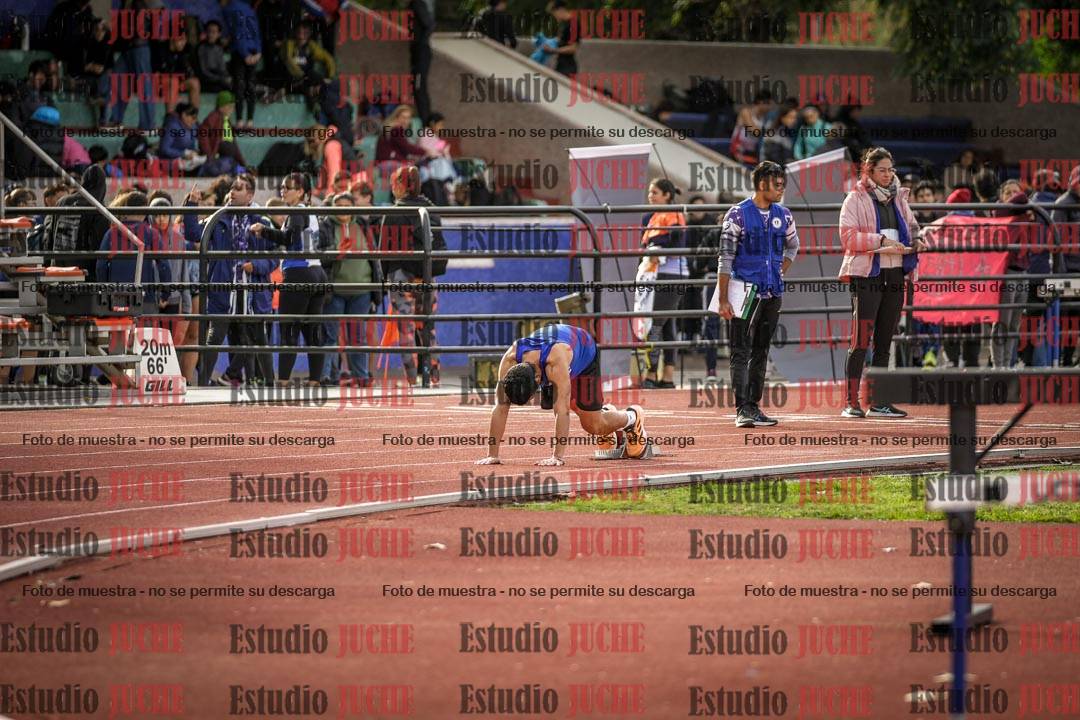 Fotos de los 400 m llanos de varones