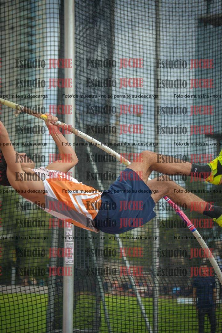 Fotos del salto con garrocha de mujeres y varones