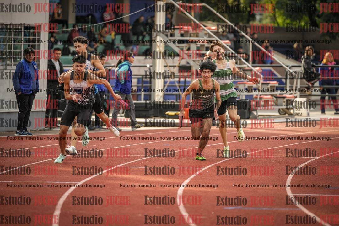 Fotos de las postas 4x400 m llanos de varones