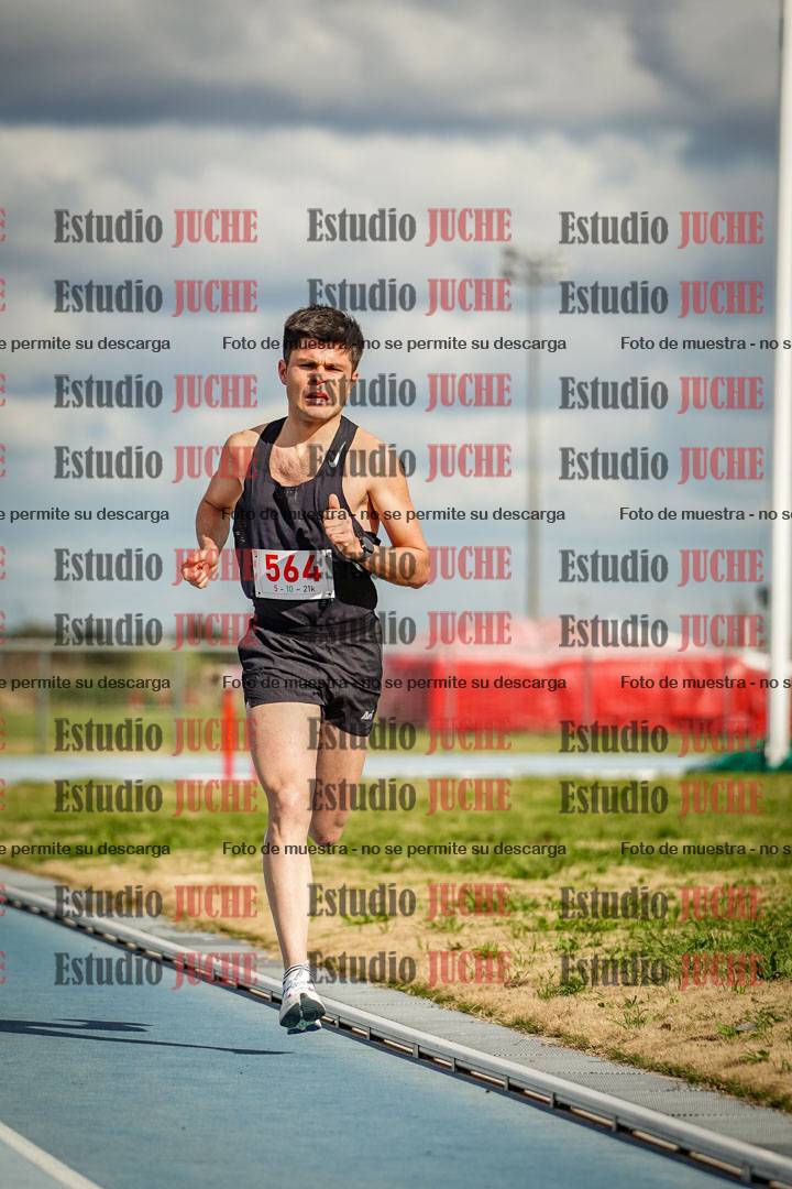 Fotos de los 5000 m llanos de varones