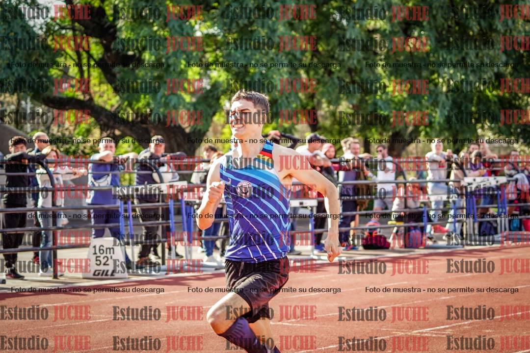 Fotos de los 400 m llanos de varones