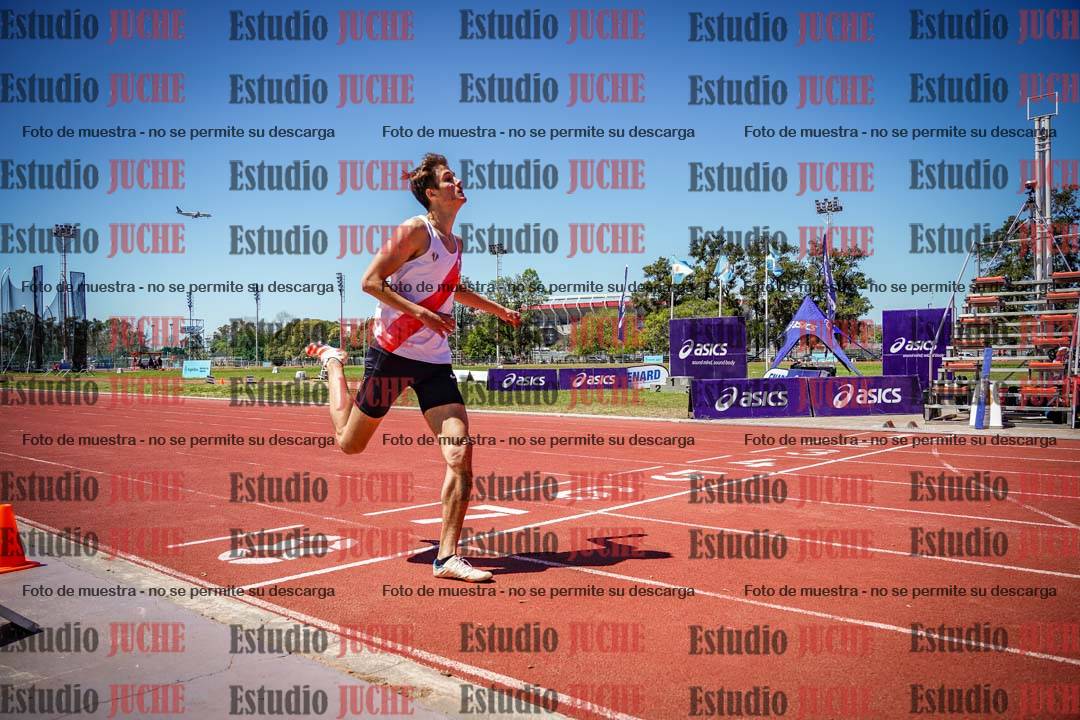 Fotos de los 400 m llanos de varones