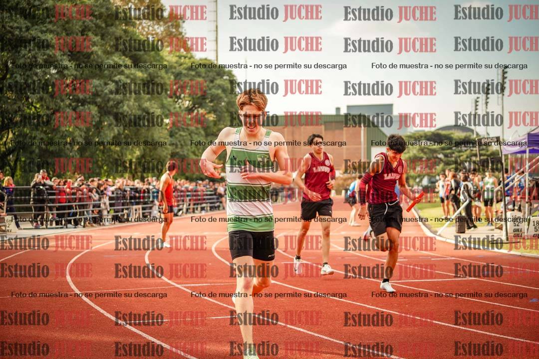 Fotos de las postas 4x400 m llanos de varones