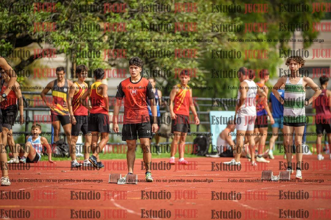 Fotos de los 200 m llanos de varones