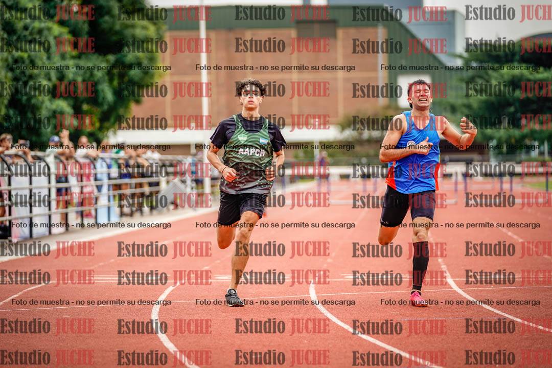 Fotos de los 400 m con vallas de varones