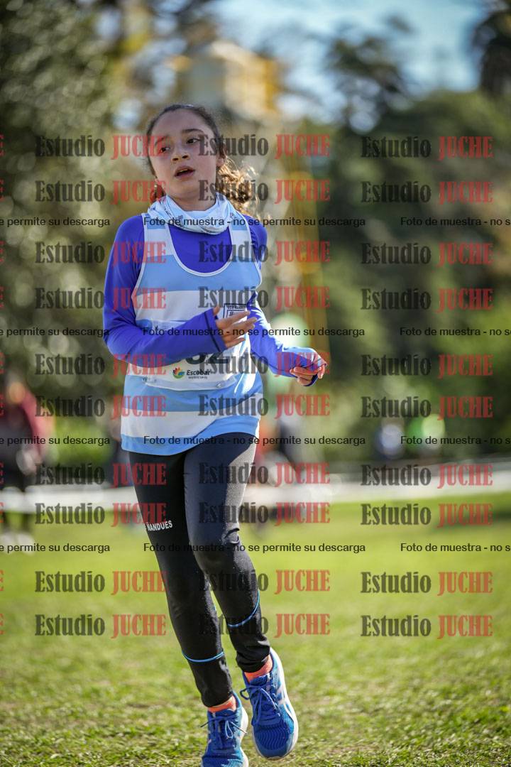 Fotos de la llegada del cross de 1000 m